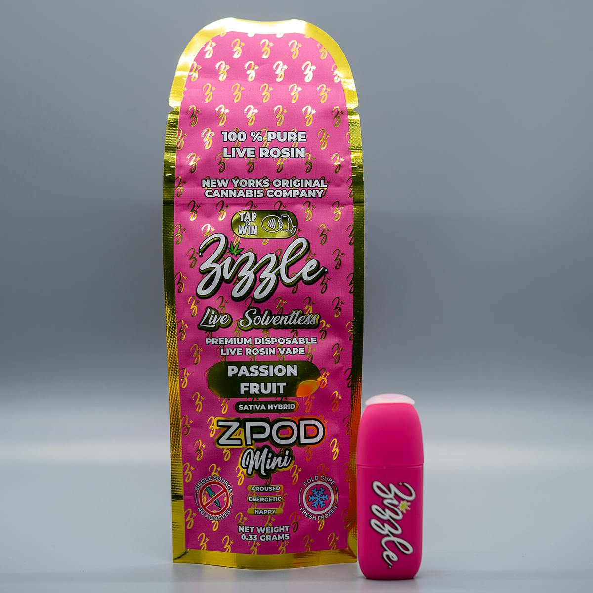 Passion Fruit Live Rosin Mini