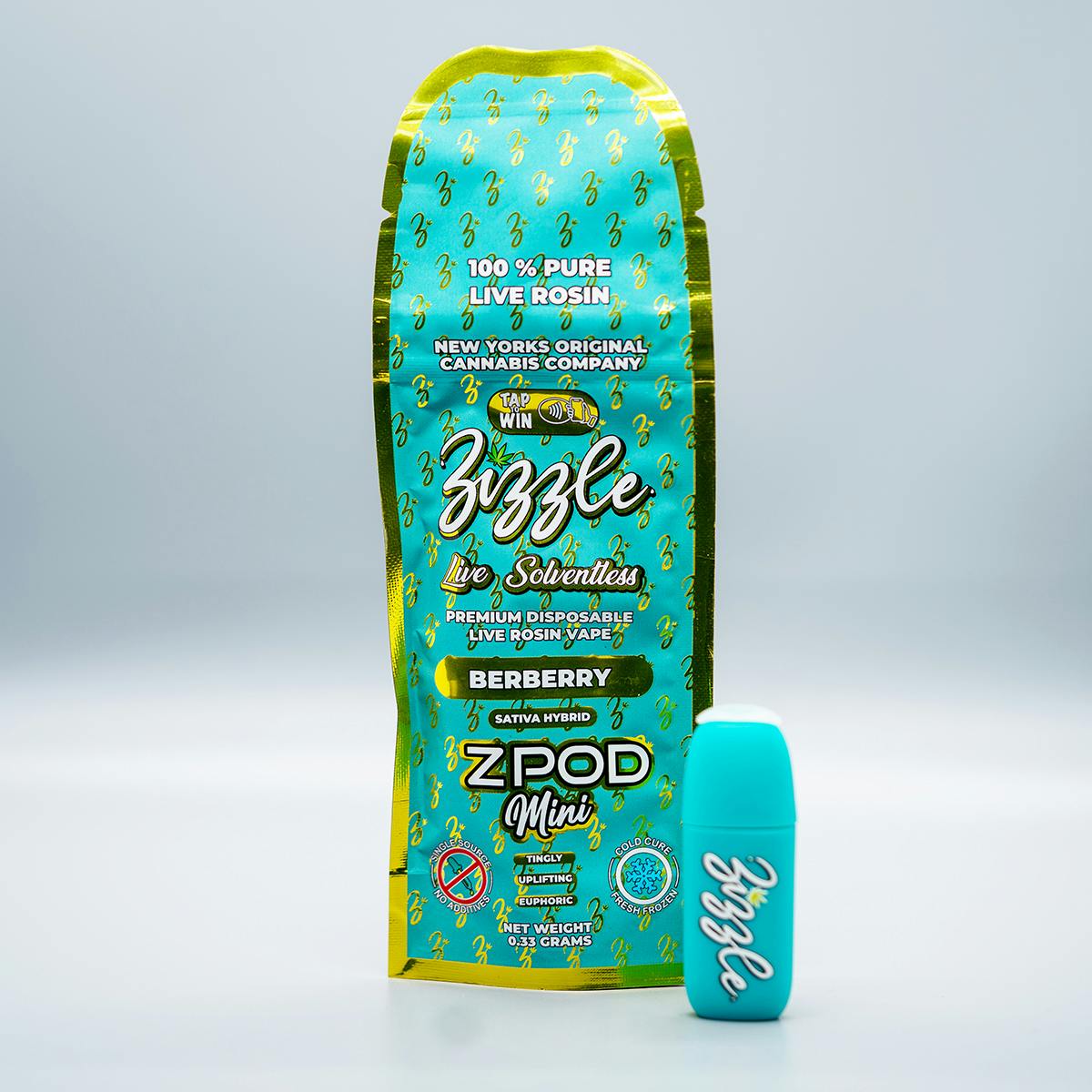 Berberry Live Rosin Mini .3g