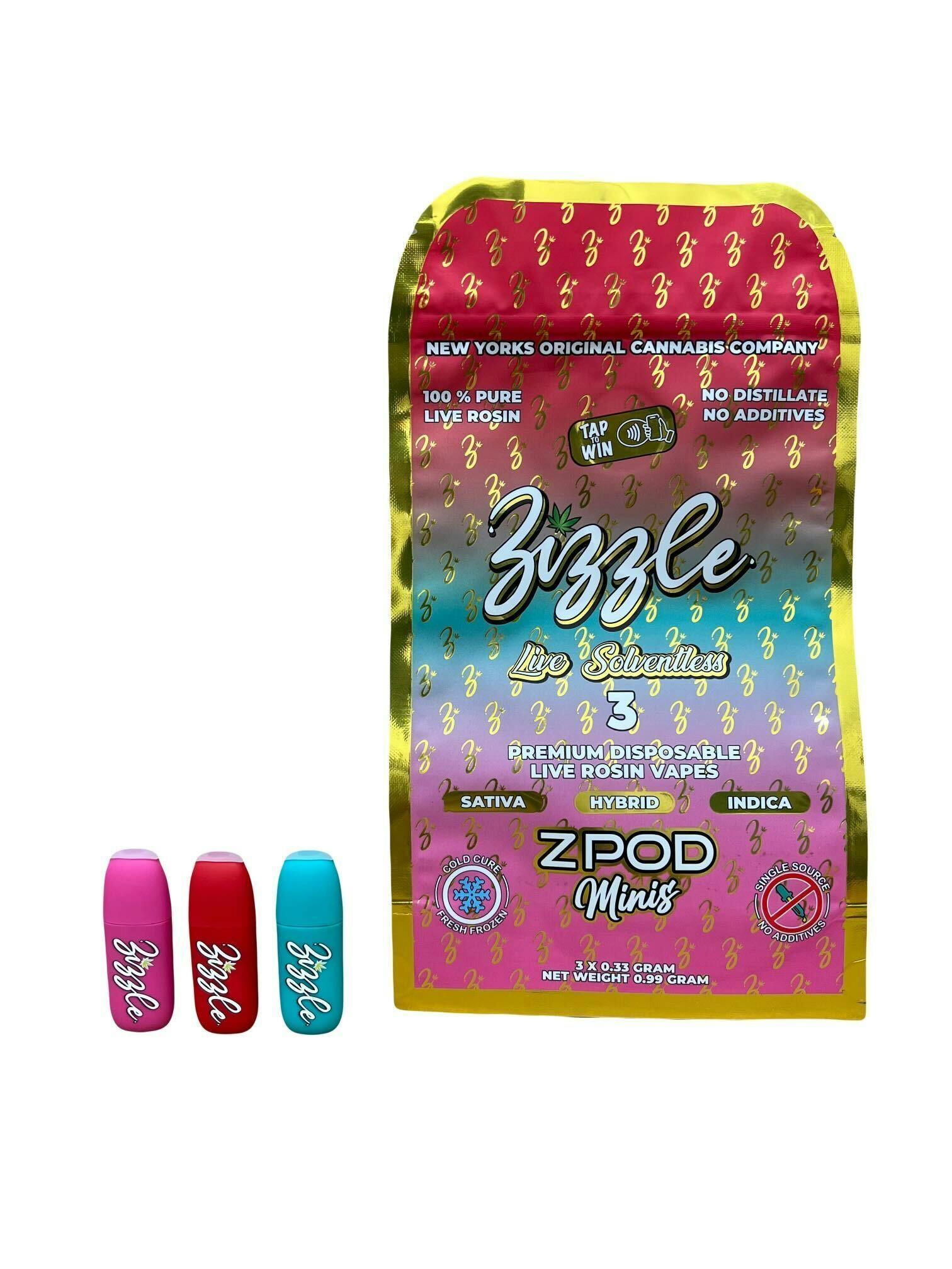 Pod Live Rosin Minis .3g