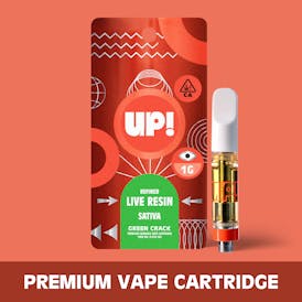 Green Crack (Sativa) Live Resin Cartridge 1g