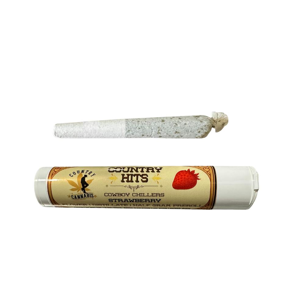 Strawberry | Single Country Hits Infused Mini Pre-roll | .5G