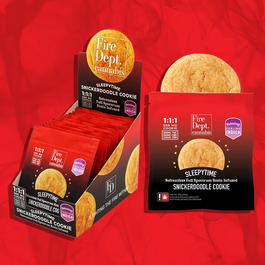 Fire Dept. Cannabis: Sleepytime Snickerdoodle Cookie