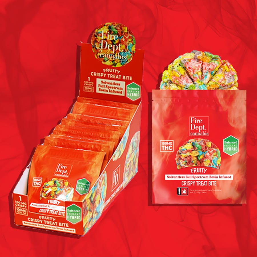 Fire Dept. Cannabis: Fruity Crispy Treat