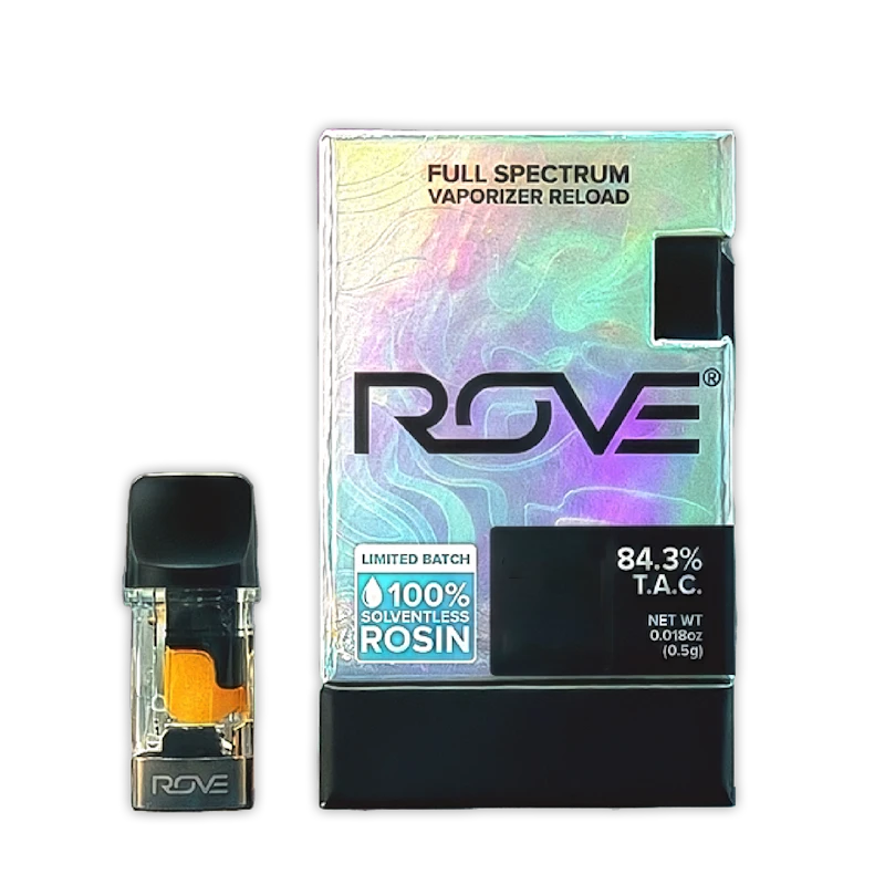 Rove Gummy Bears · Ice Hash Live Rosin Vaporizer · 0.5g (Reload), Cartridges