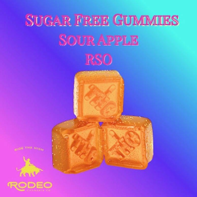 Sour Apple RSO Gummies | 20pk | 100mg by Rodeo Cannabis