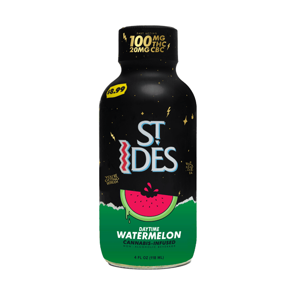 Daytime Watermelon | Non-Carbonated | THC:CBC 100mg:20mg | 4 fl oz