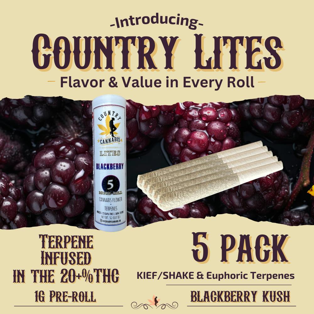 COUNTRY CANNABIS — Blackberry Kush