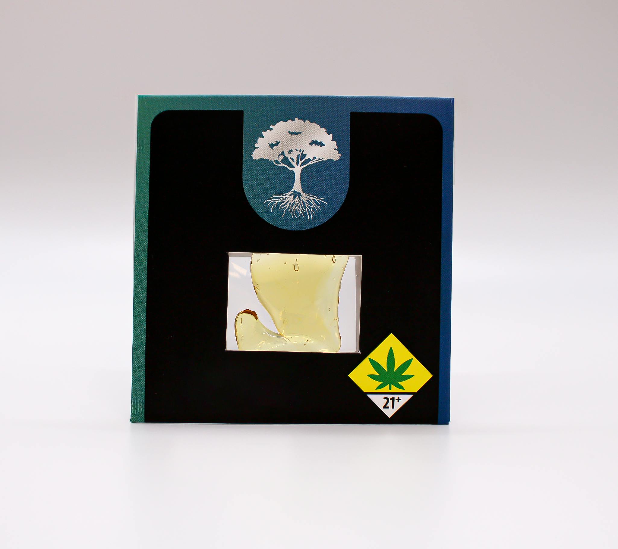Blue Roots Cannabis Co. | Trainwreck Shatter 1g - Blue Roots Cannabis