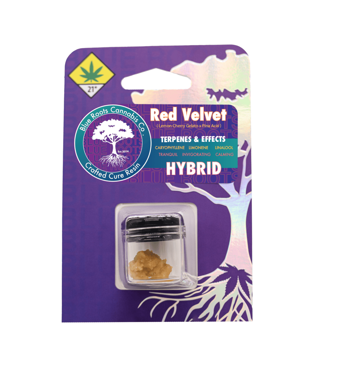 Blue Roots Cannabis Co. | Red Velvet Terp Sugar / Batter 1g