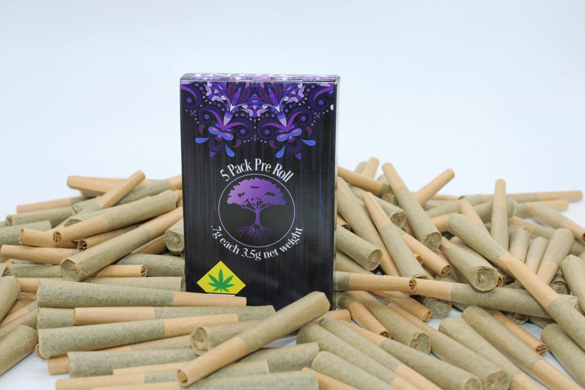 Blue Roots Cannabis Co. | Tha Melon Full Flower Pre Rolls .7g (5pk)