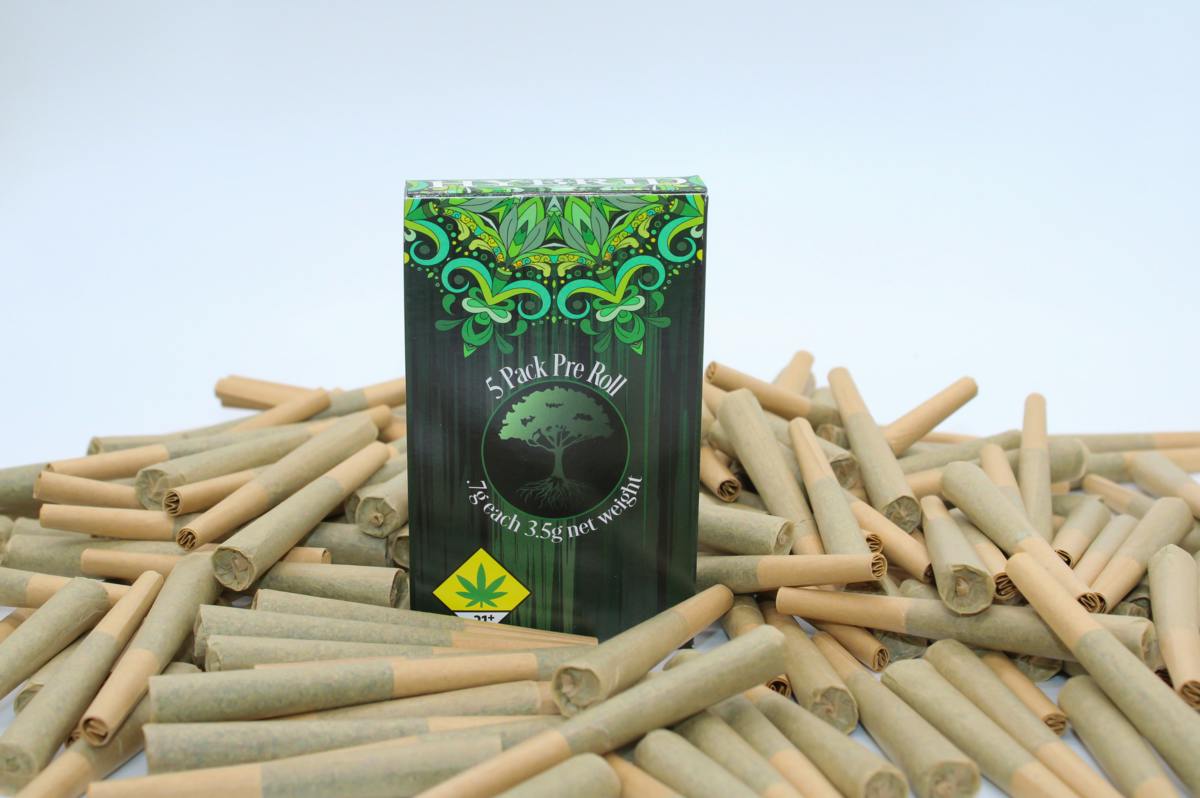 Blue Roots Cannabis Co. | Zazul Full Flower Pre Rolls .7g (5pk)