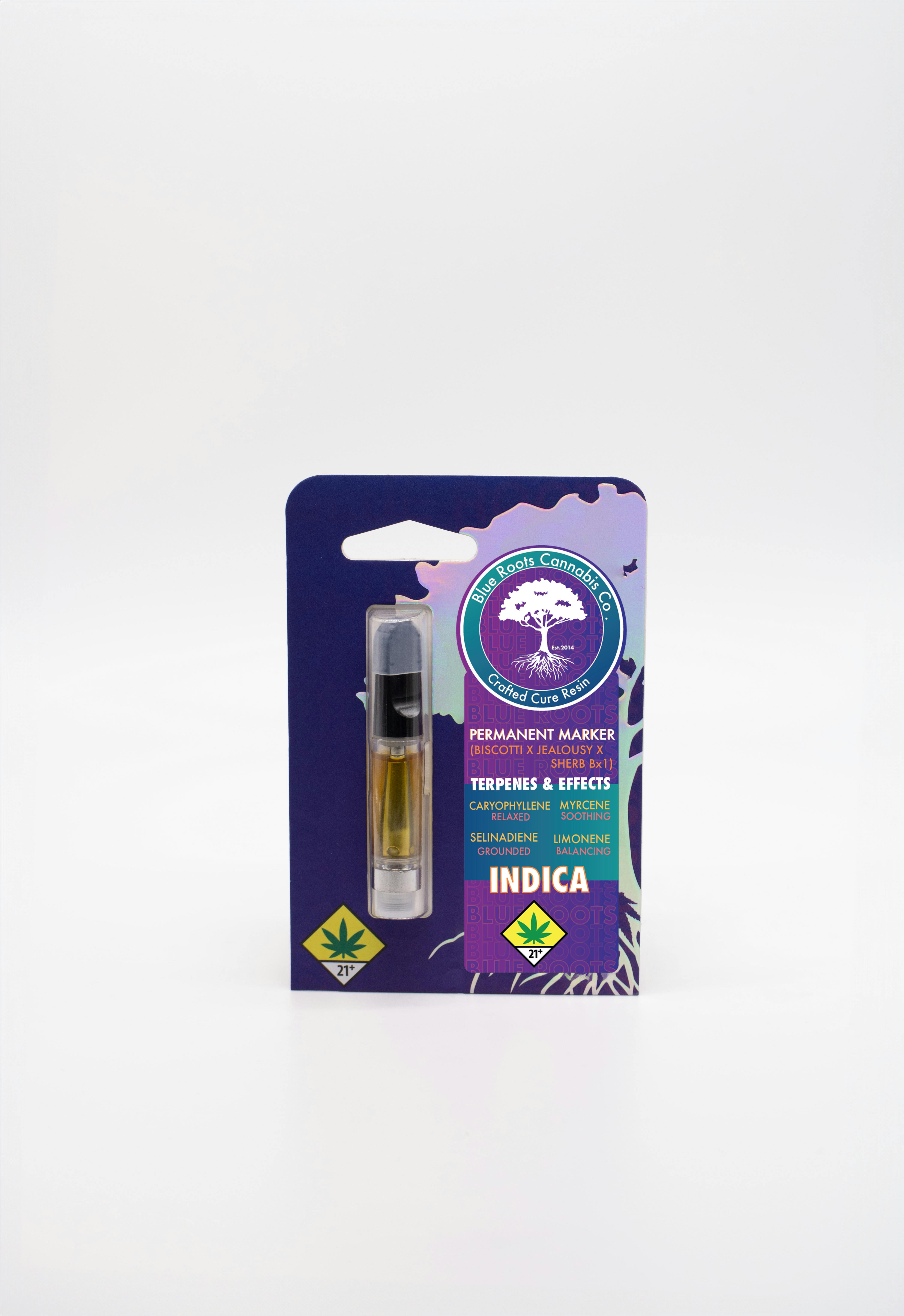 Blue Roots Cannabis Co. | Permanent Marker 510 Cartridge (Cure Resin)
