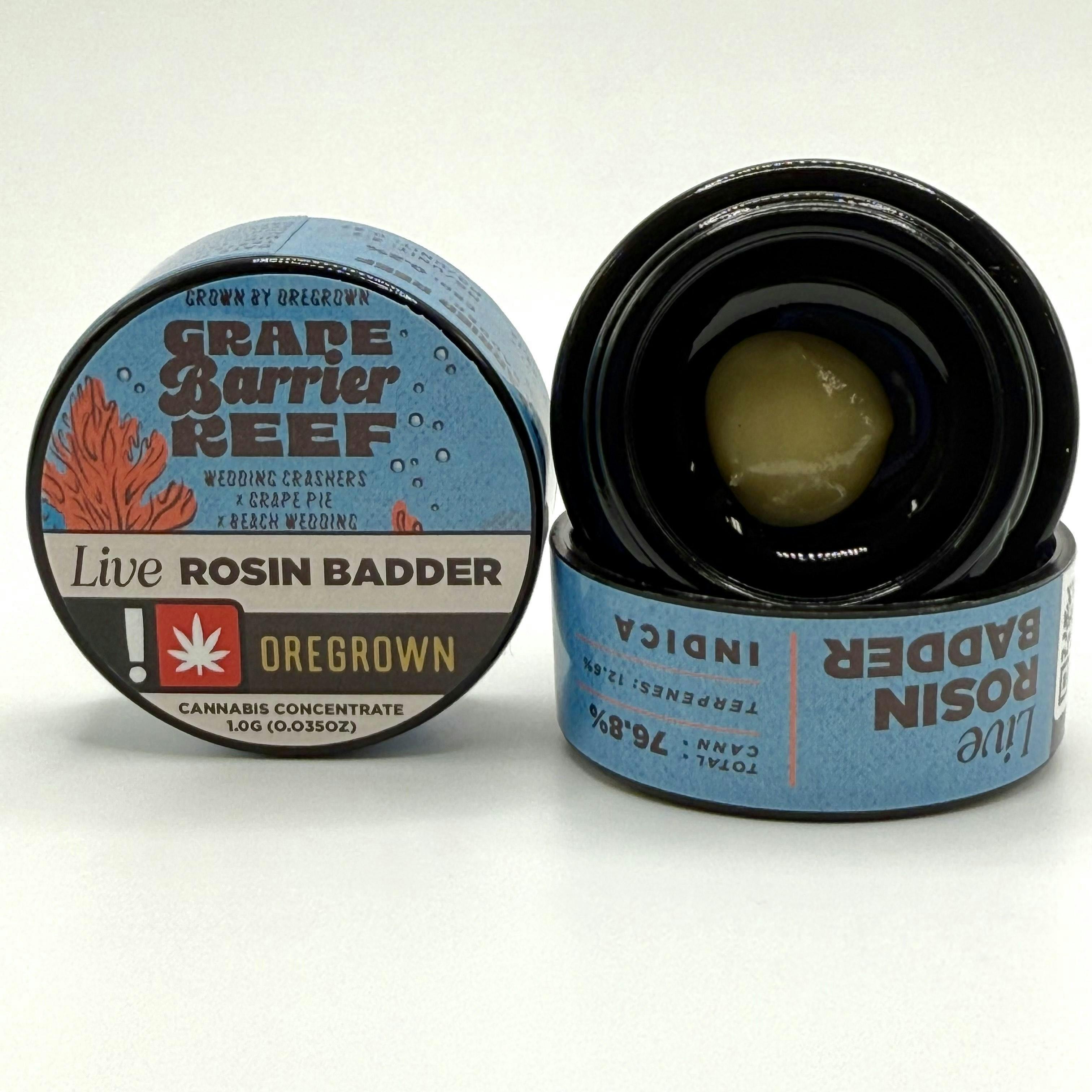 Oregrown - 1 Gram Grape Barrier Reffer Live Rosin