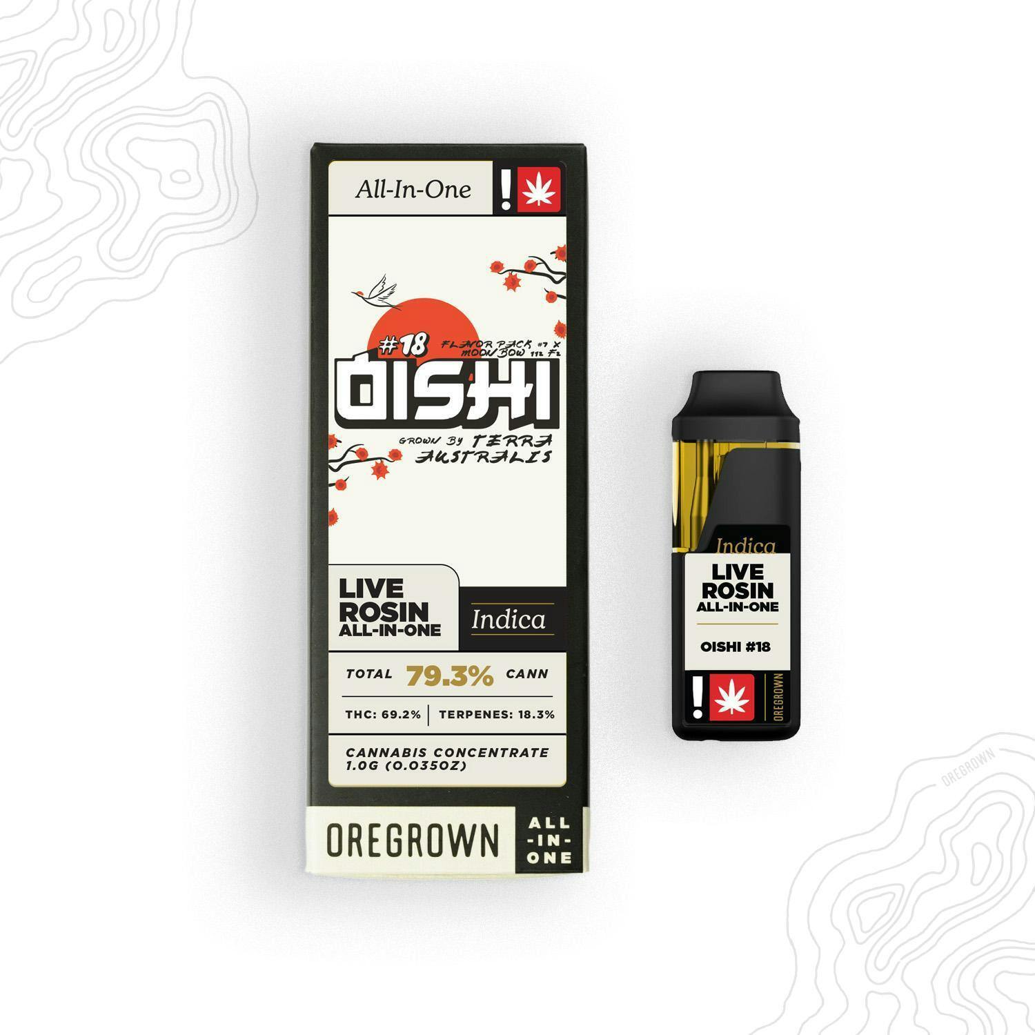 Oregrown - Oishii #18 Live Rosin All-In-One