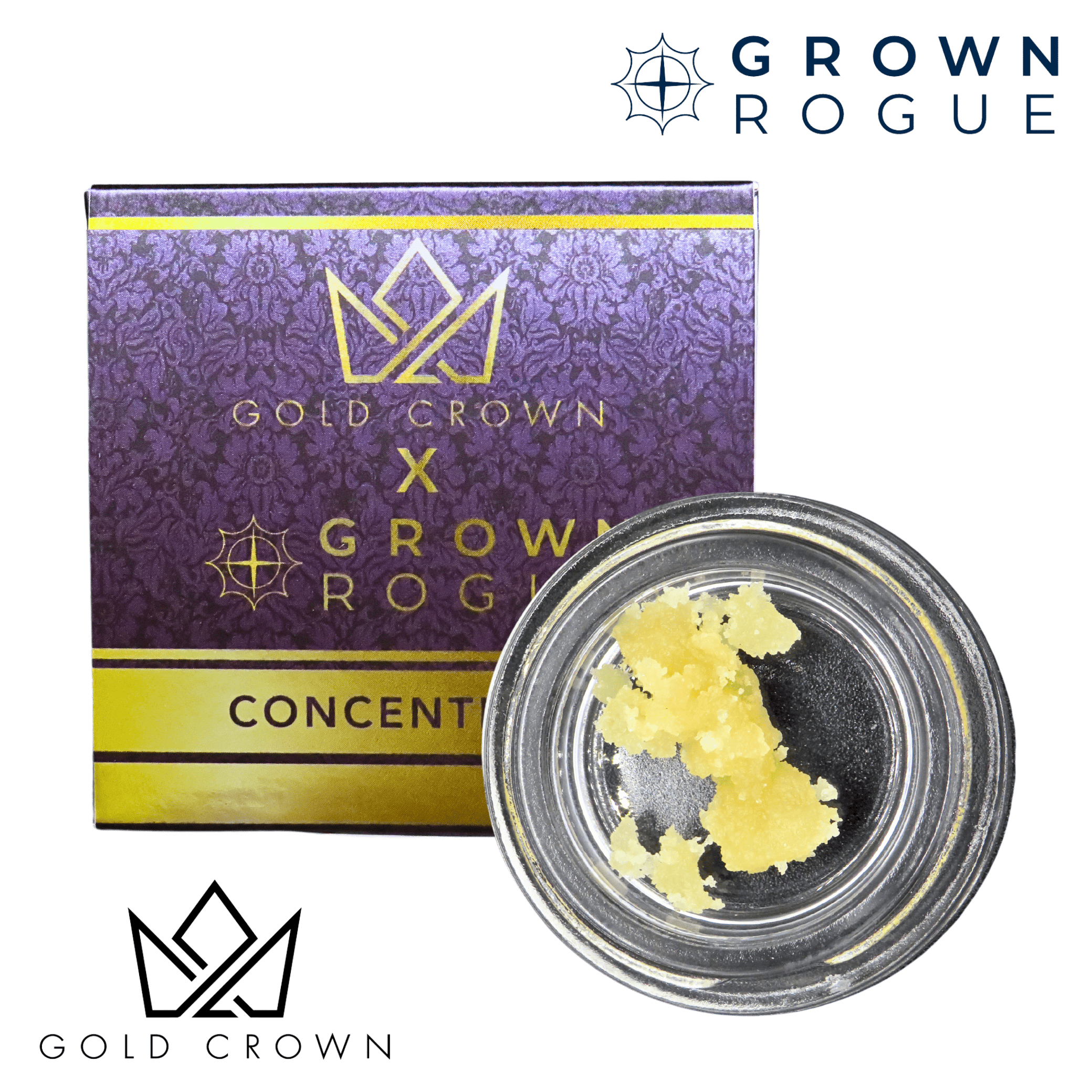 Gold Crown x Grown Rogue | Purple Jack | Sugar | 1g at Green Pharm Cannabis Company - Menominee