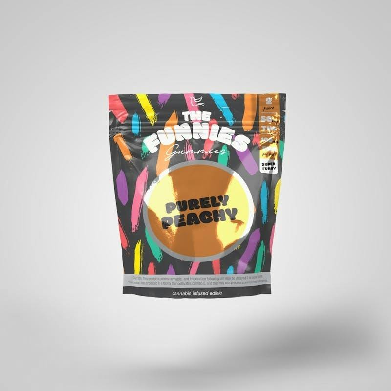 The Funnies - Purely Peachy 2pk 100mg
