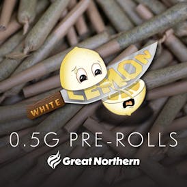 Great Northern Cannabis 0.5g White Lemons Pre-roll (Sativa)
