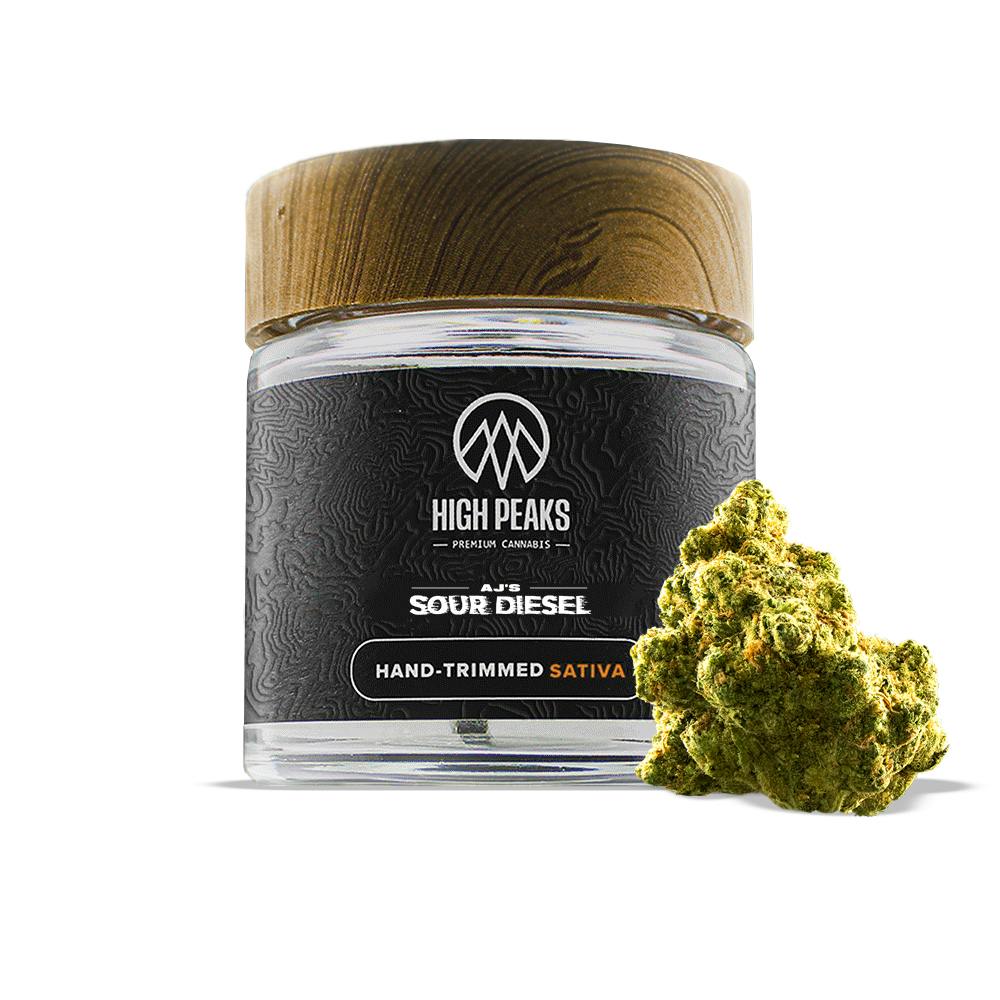 Hand-trimmed | AJ’s Sour Diesel | Buds | 3.5g