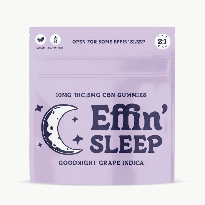 Effin' Sleep Gummies | Goodnight Grape | 2:1 10pk