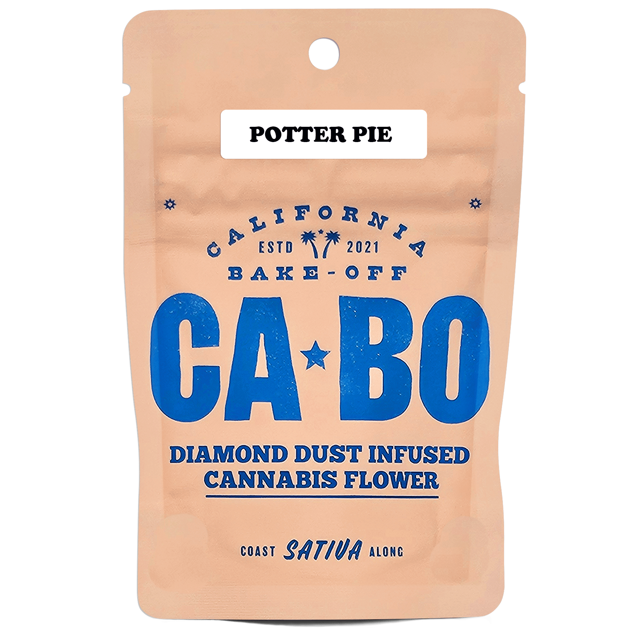 CABO Diamond Dust Infused 14g Flower - Potter Pie - Sativa