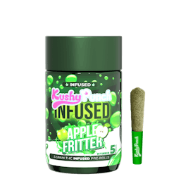 5PK Kushy Punch Infused .5g Liquid Diamond Prerolls - Apple Fritter
