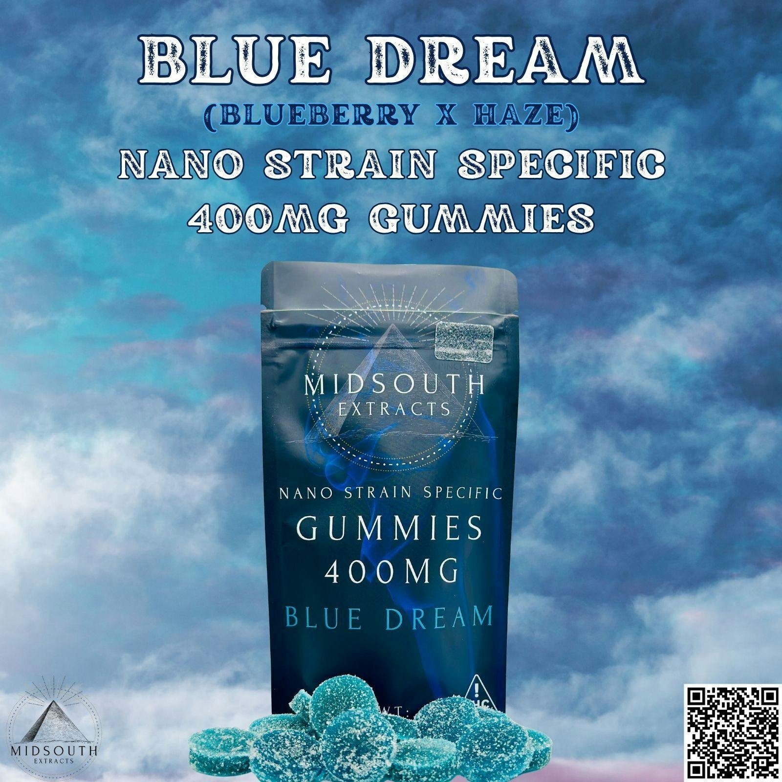 Blue Dream Nano Gummies 400mg