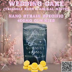Wedding Cake Nano Gummies 400mg
