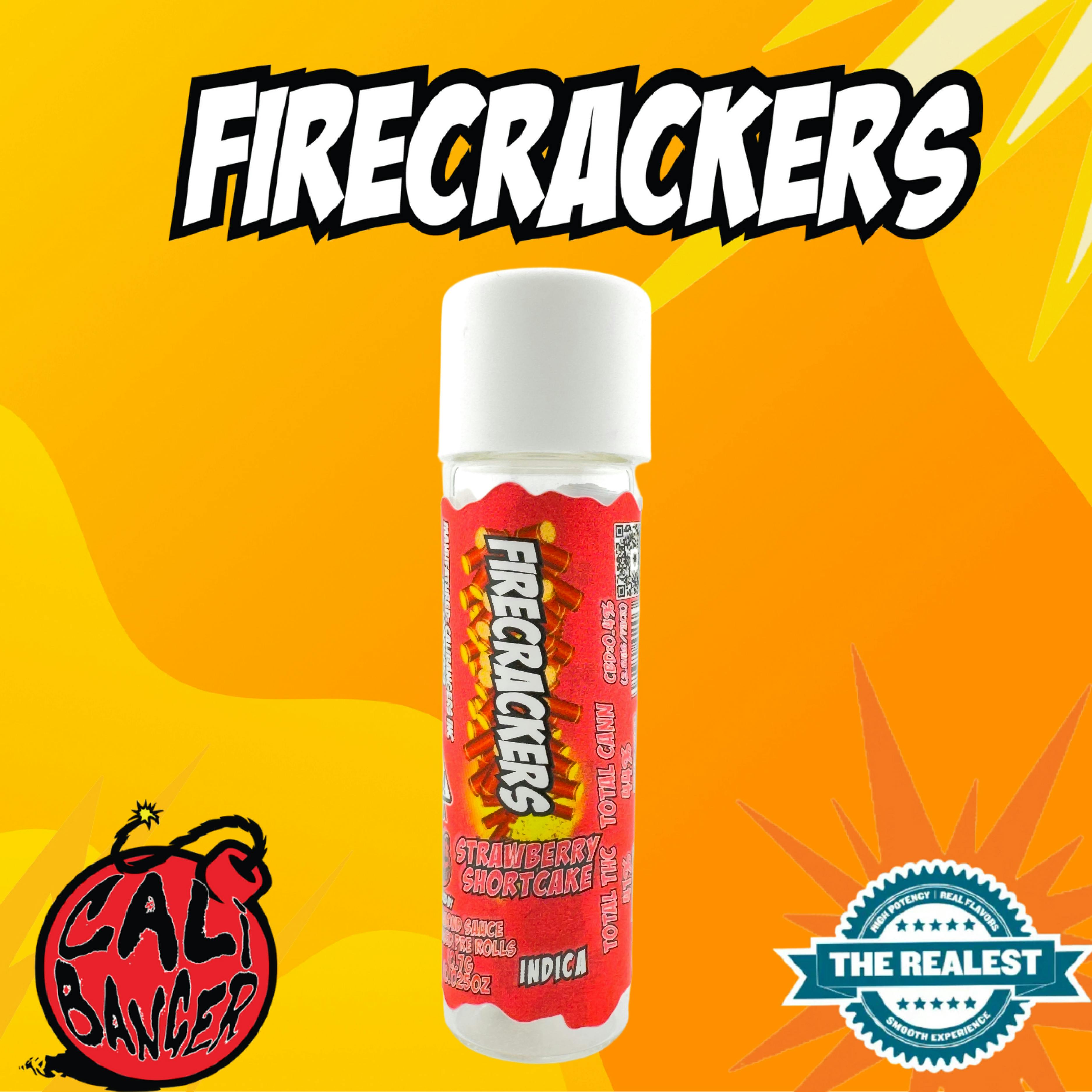 Firecracker Infused Pre Roll Strawberry Shortcake 1.5 G
