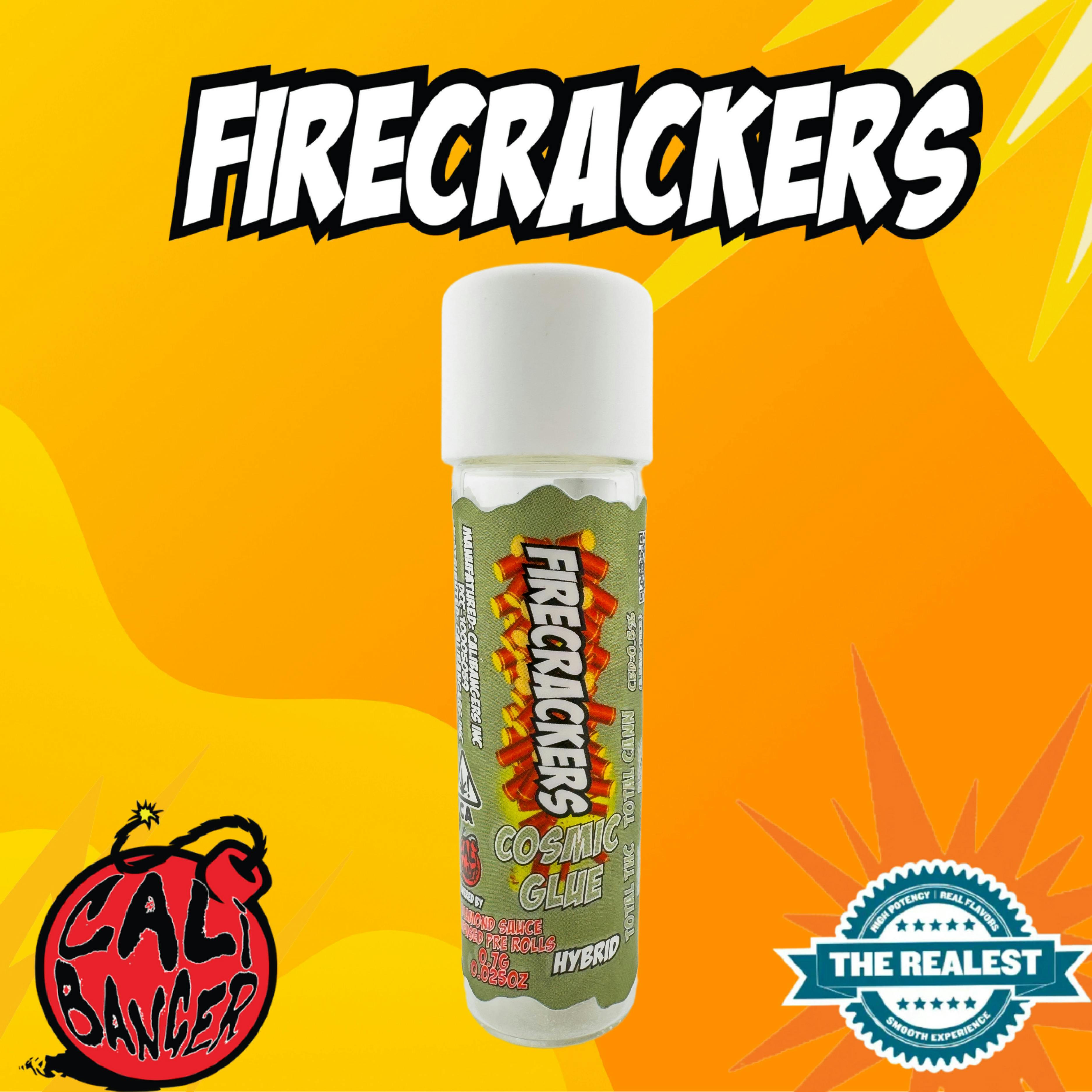 Firecracker Infused Pre Roll Cosmic Glue 1.5 G