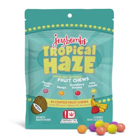 Joy Bombs Tropical Haze - 100mg THC (40pk / 2.5mg THC ea)
