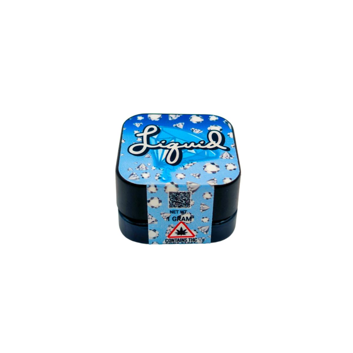 Blue Razz | 1g Cured Resin Diamonds | Liquid by Coastal Remedies