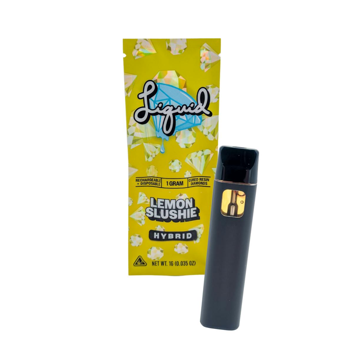 Lemon Slushee | 1g Cured Diamond Disposable | Liquid by Coastal Remedies