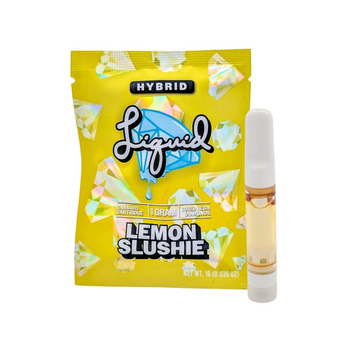Lemon Slushee | 1g Cured Diamond Cartridge | Liquid by Coastal Remedies