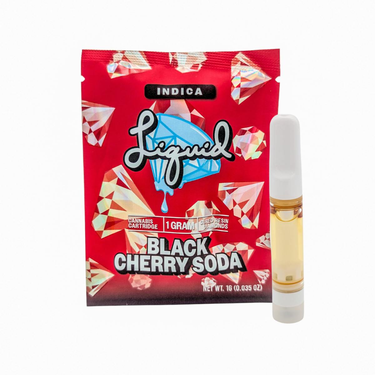 Black Cherry Soda | 1g Cured Diamond Cartridge | Liquid by Coastal Remedies