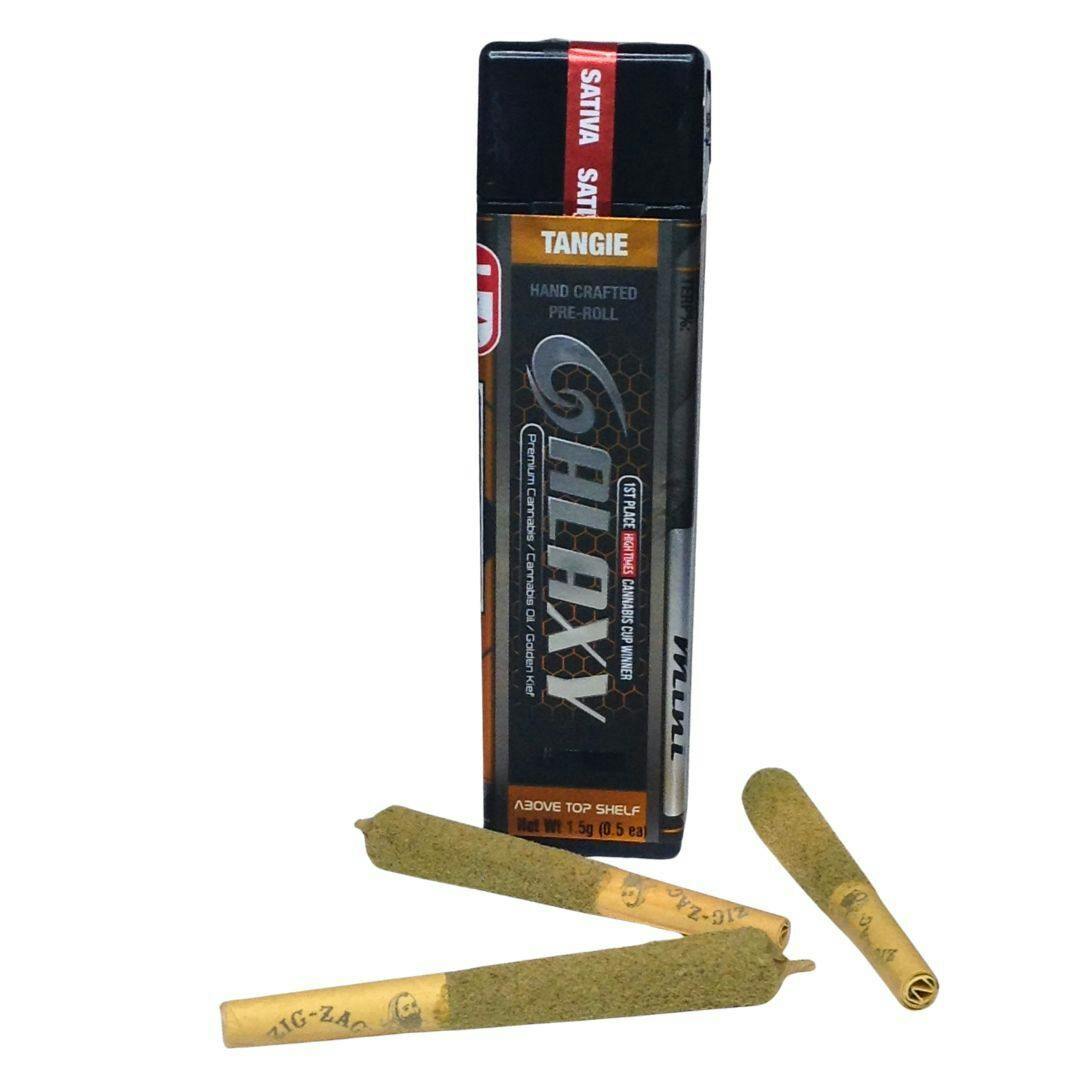 Tangie 3-Pack 0.5g Live Resin Infused Prerolls