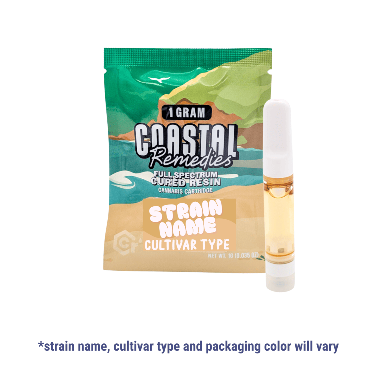 Cap Junky | 1g Cured Resin Cartridge | Coastal Remedies by Coastal Remedies