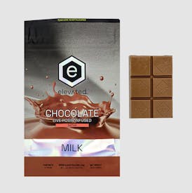 Elevated Rosin Chocolate - Milk (S) 100mg THC