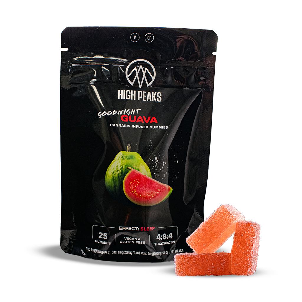 Goodnight Guava Gummies | 25-Pack | 100mg THC | 200mg CBD
