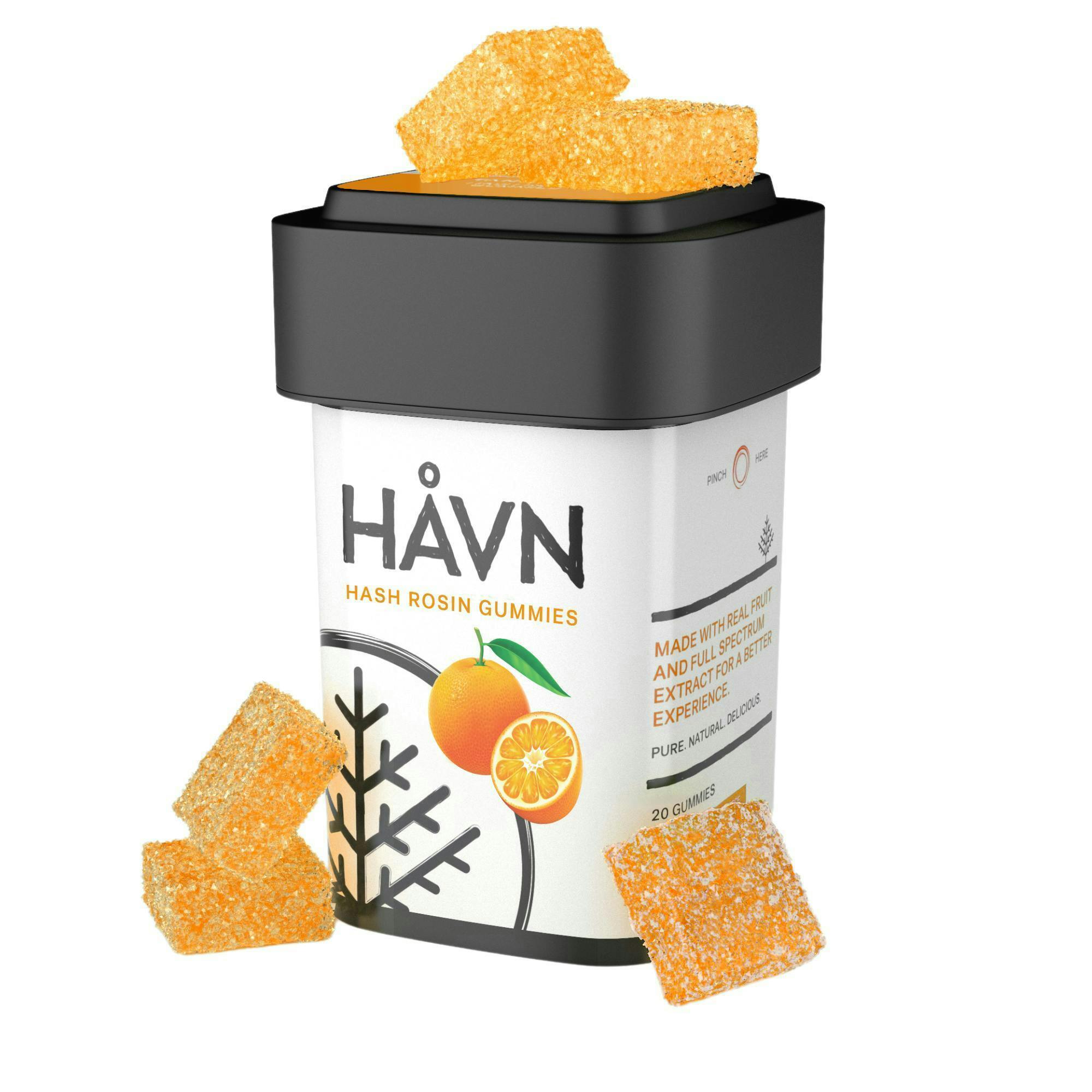 Tangerine Gummies | 100mg | 20ct | 5mg/ea by HAVN
