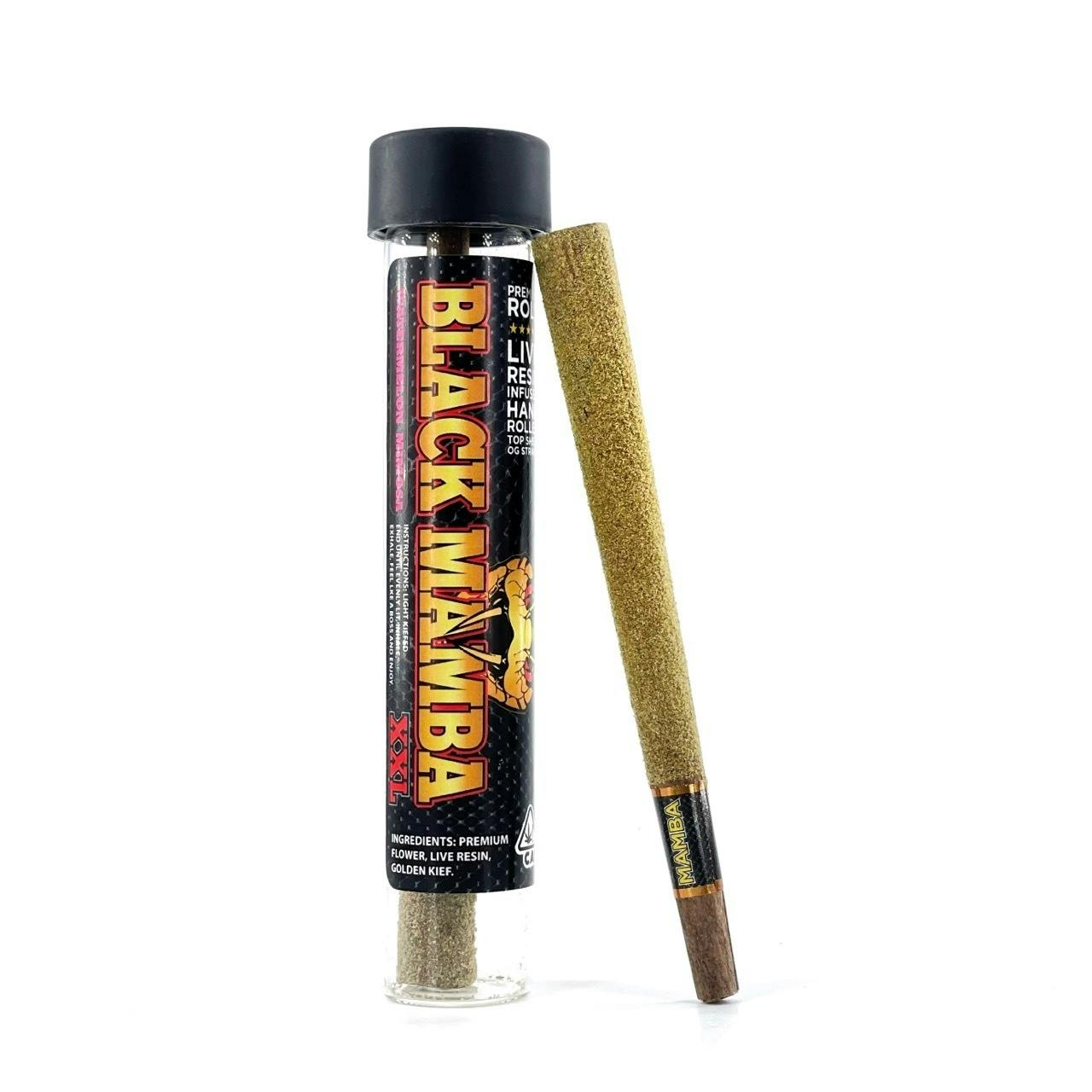Black Mamba Cannabis: Raspberry Sherbet