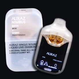 Money Over Bitches & Fried Dough | Liquid Diamond Dual Tank | 2g