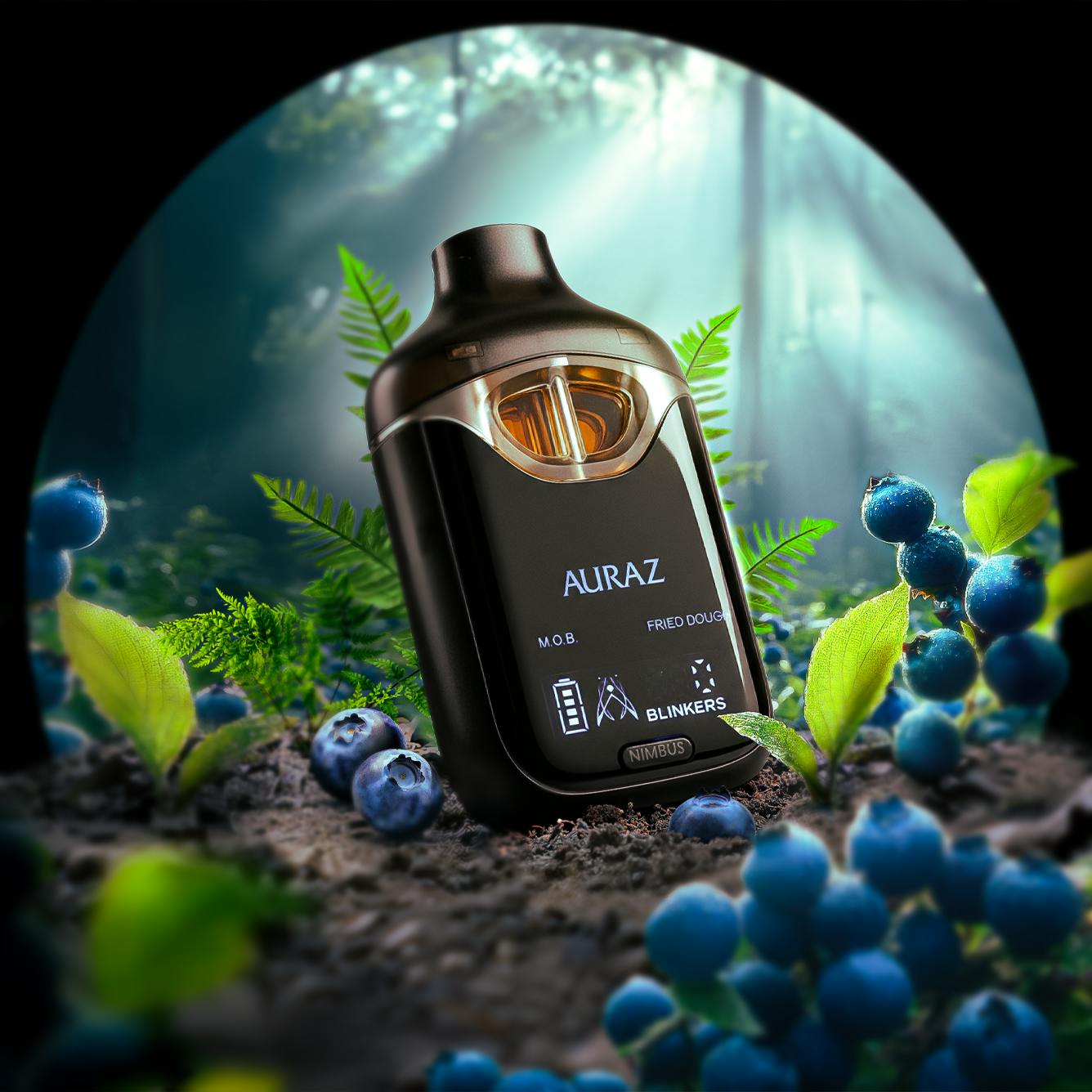 Money Over Bitches & Fried Dough | Liquid Diamond Dual Tank | 2g by Auraz