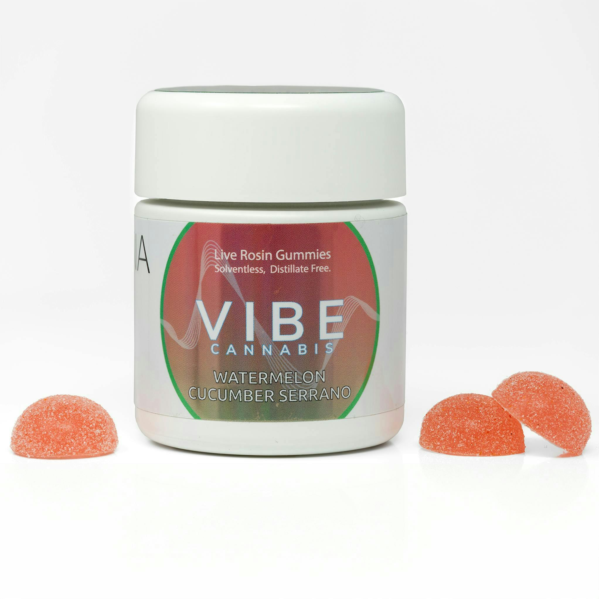 VIBE CANNA | Gummies - Watermelon Cucumber Serrano
