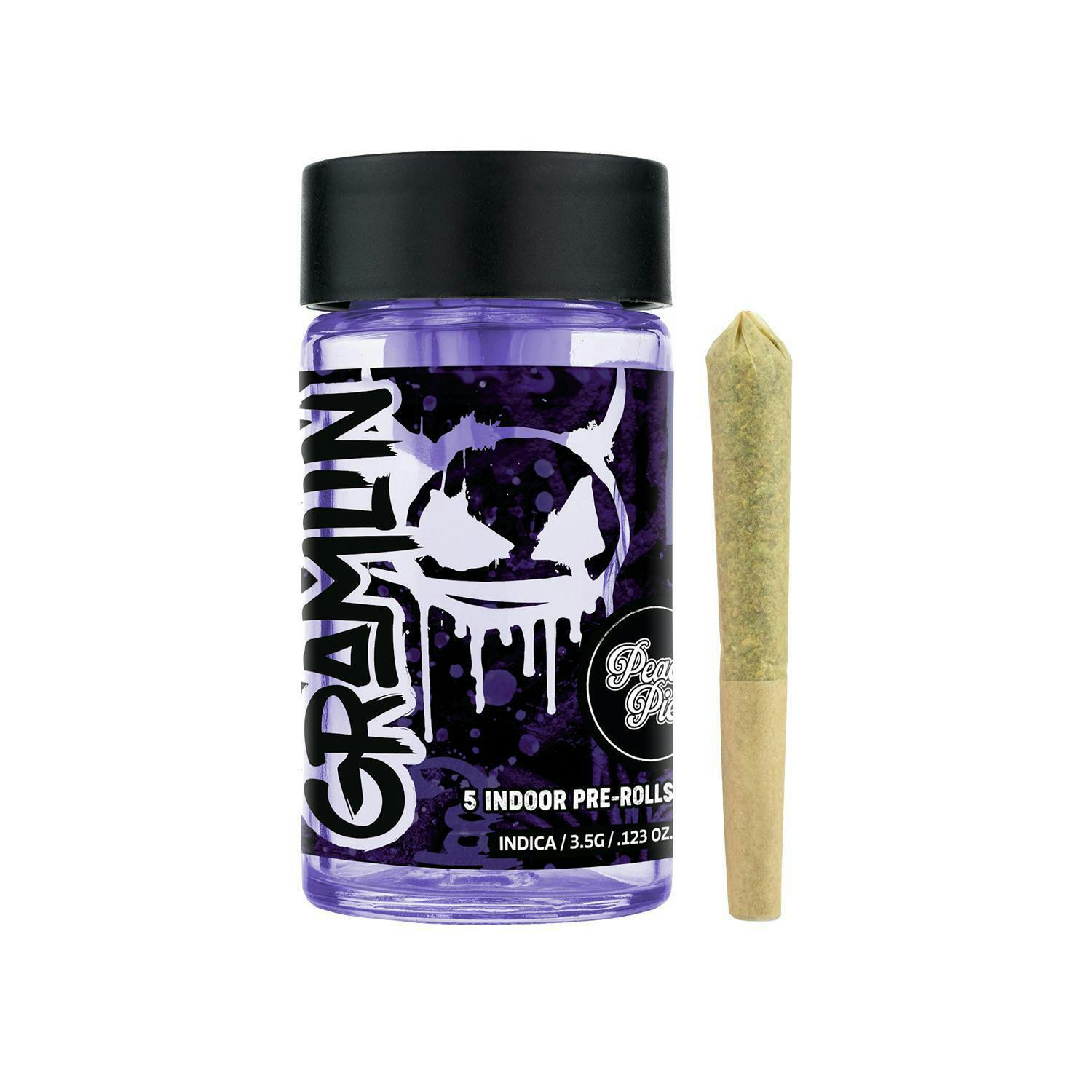 Peach Pie Preroll 3.5g (5ct) by Gramlin