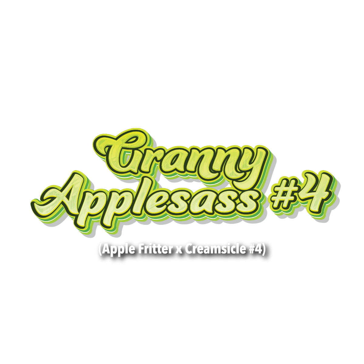 Burly Botanicals | Granny Apple Sass #4 | 3.5g | Pre-Pack by Burly Botanicals