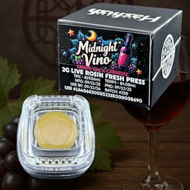 Midnight Vino 2g Live Rosin Fresh Press