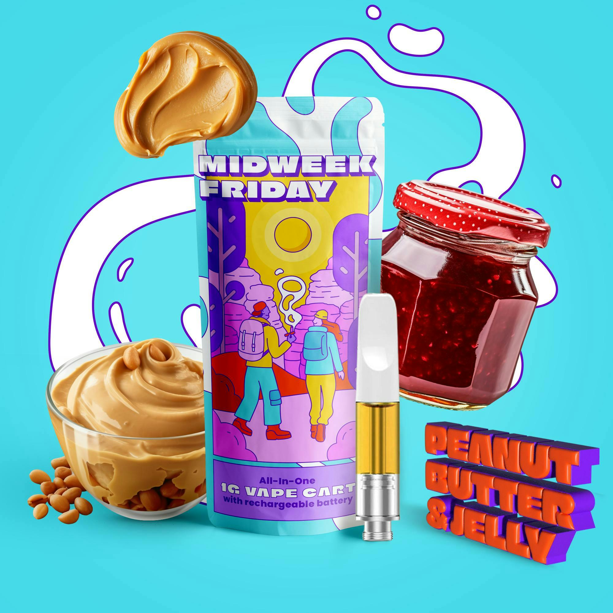 Peanut Butter and Jelly Cart | 1G