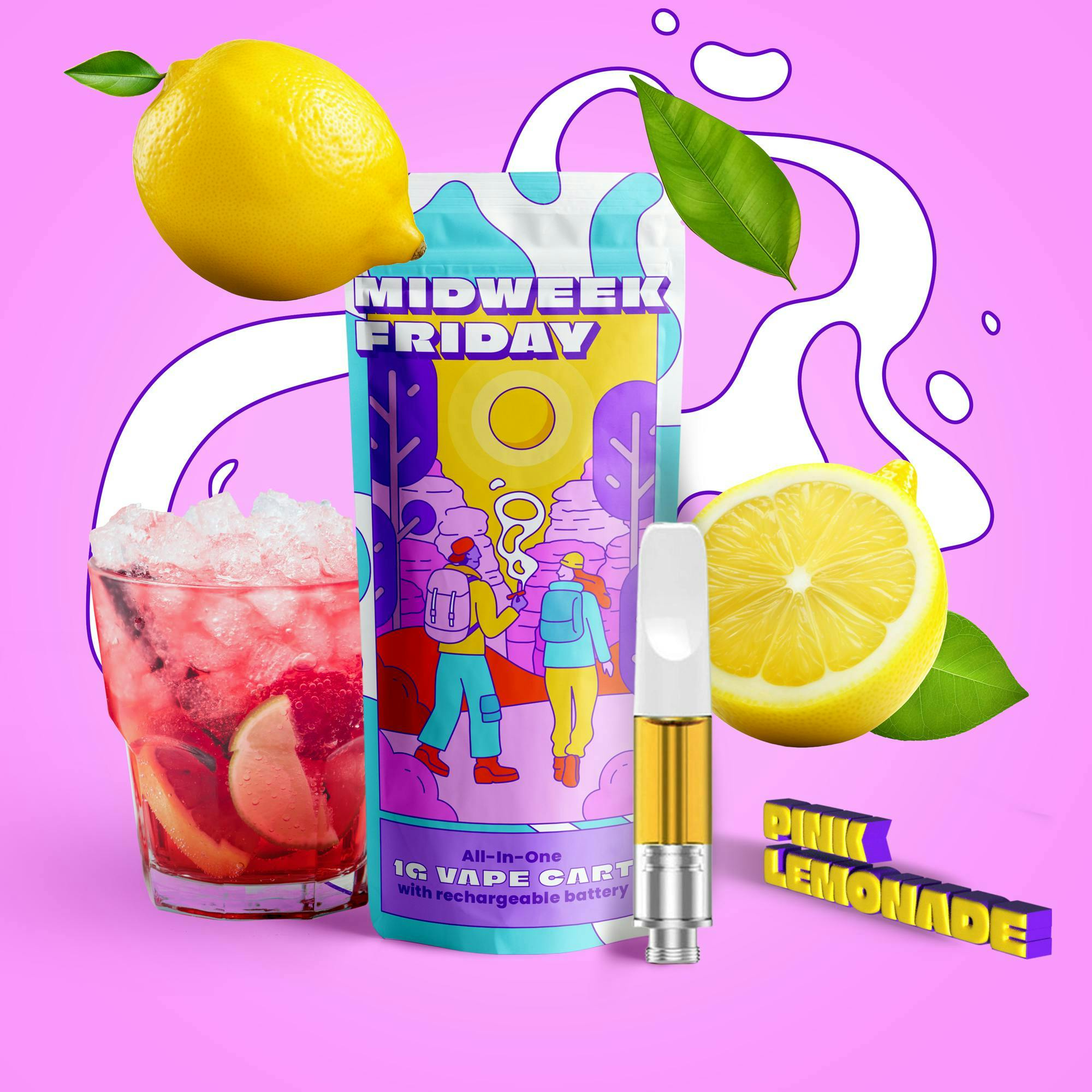 Pink Lemonade Cartridge | 1g