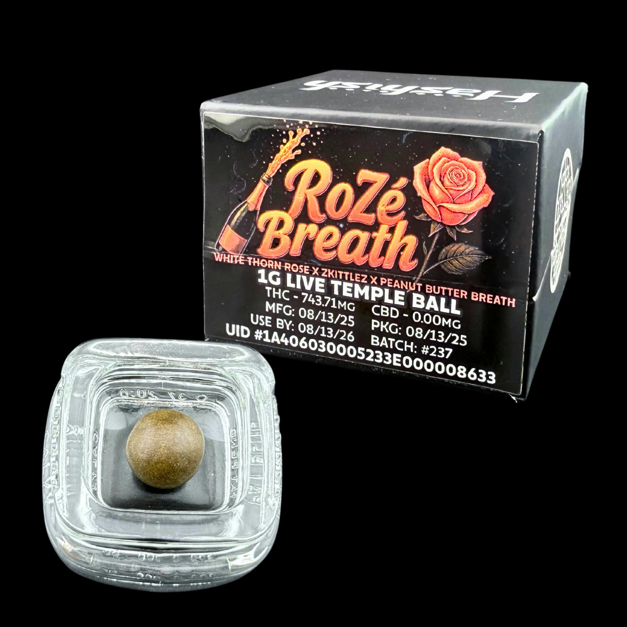 Hashish: Roze Breath Temple Ball