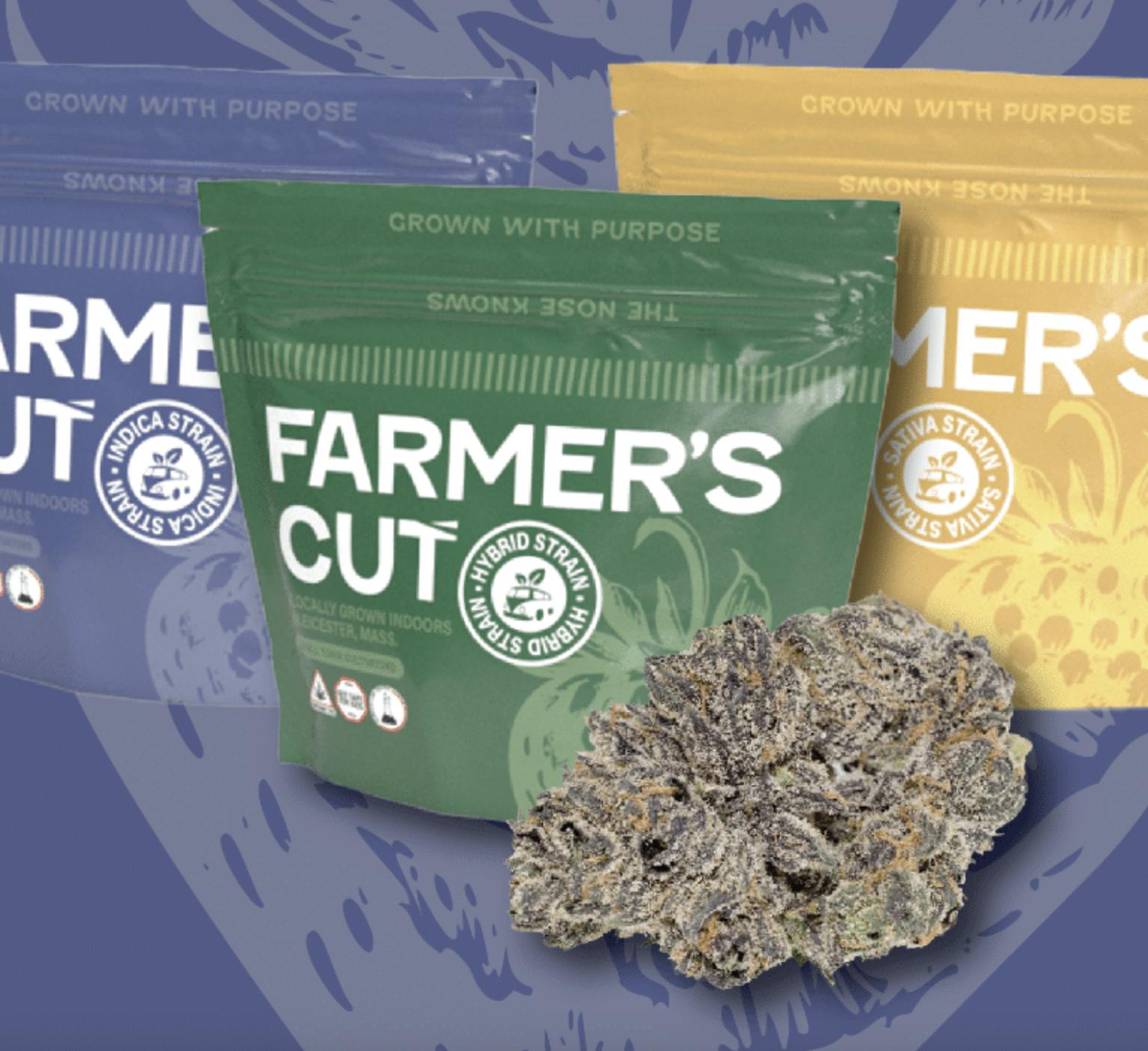 Farmer's Cut | Blueberry Mochi Muffin | Smalls | 7G - Farmer's Cut Farmer's Cut | Blueberry Mochi Muffin | Smalls | 7G - Farmer's Cut